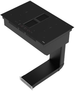 Индукционная варочная панель с интегрированной вытяжкой Кертинг HIBH 84980 NB фото 2 в Челябинске Индукционная варочная панель с интегрированной вытяжкой Korting HIBH 84980 NB фото 2 в Челябинске