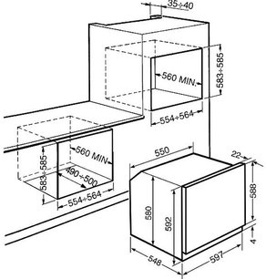 Духовой шкаф Smeg SF850APZ фото 2 в Челябинске