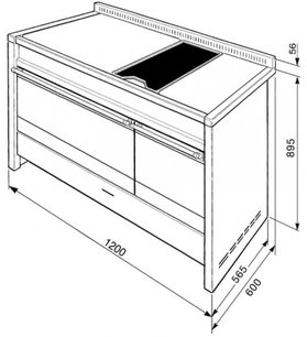 Варочный центр Smeg A3-7 фото 2 в Челябинске