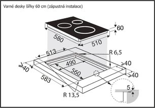 Индукционная варочная панель Brandt BPI1641UB фото 3 в Челябинске