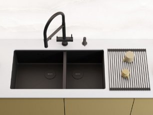 Мойка Omoikiri TAKI 85-2-LB-U/IF SIDE LG фото 3