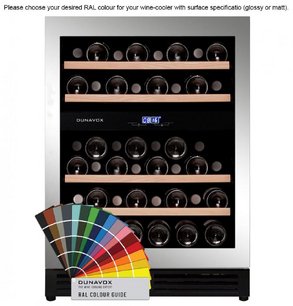 Встраиваемый винный шкаф Dunavox DAUF-45.125DC.TO фото в Челябинске