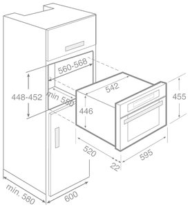 Микроволновая печь Teka MCL 32 BIS STAINLESS STEEL фото 2 в Челябинске