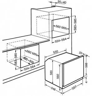 Духовой шкаф Смег SFP390X-1 фото 4 в Челябинске Духовой шкаф Smeg SFP390X-1 фото 4 в Челябинске