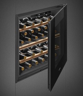 Встраиваемый холодильный шкаф для вина Смег CVI129B3 фото 4 в Челябинске Встраиваемый холодильный шкаф для вина Smeg CVI129B3 фото 4 в Челябинске
