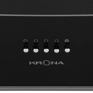 Вытяжка Крона INGA 600 inox/black push button фото 4 в Челябинске Вытяжка KRONA INGA 600 inox/black push button фото 4 в Челябинске