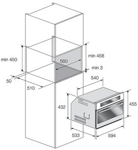 Духовой шкаф Фулгор Милано FCMO 4511 TM X фото 4 в Челябинске Духовой шкаф Fulgor Milano FCMO 4511 TM X фото 4 в Челябинске