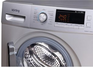 Узкая стиральная машина Кертинг KWM 47T1480 S фото 3 в Челябинске Узкая стиральная машина Korting KWM 47T1480 S фото 3 в Челябинске