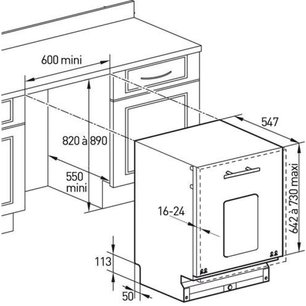 Посудомоечная машина De Dietrich DVH 1054 J фото 3 в Челябинске