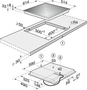 Независимая варочная панель Miele KM 5814 фото 2 в Челябинске