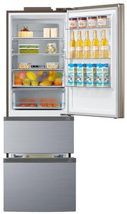 Трехдверный холодильник Кертинг KNFF 61889 X фото 2 в Челябинске Трехдверный холодильник Korting KNFF 61889 X фото 2 в Челябинске