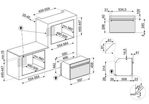 Духовой шкаф Смег SF4303WVCPX фото 4 в Челябинске Духовой шкаф Smeg SF4303WVCPX фото 4 в Челябинске