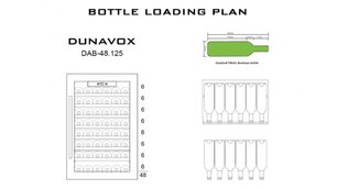 Винный шкаф Дунавокс DAB-48.125SS фото 4 в Челябинске Винный шкаф Dunavox DAB-48.125SS фото 4 в Челябинске