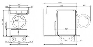 Сушильная машина Миле PDR 507 EL RU LW фото 3 в Челябинске Сушильная машина Miele PDR 507 EL RU LW фото 3 в Челябинске