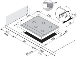 Независимая варочная панель De Dietrich DTG 775 XR фото 2 в Челябинске