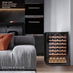 Винный шкаф Дунавокс DXFH-48.130 фото 2 в Челябинске Винный шкаф Dunavox DXFH-48.130 фото 2 в Челябинске