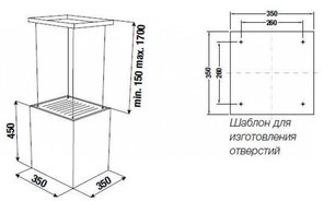 Островная вытяжка Kuppersbusch DI 3800.0 W5 Black Velvet фото 2 в Челябинске
