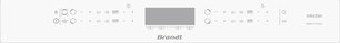 Индукционная варочная панель Brandt BPI164HSW фото 2 в Челябинске