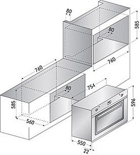 Духовой шкаф Илве 800-WMP фото 3 в Челябинске Духовой шкаф Ilve 800-WMP фото 3 в Челябинске