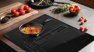 Индукционная варочная панель Zigmund Shtain CIS 303.60 BX с вытяжкой фото 2 в Челябинске