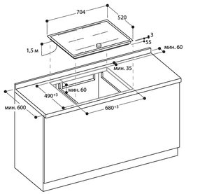 Индукционная варочная панель Gaggenau CI272101 фото 2 в Челябинске