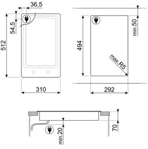 Варочная панель Smeg PGF30T-1 фото 4 в Челябинске