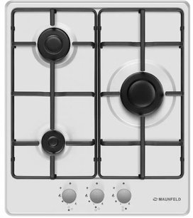 Газовая варочная панель MAUNFELD EGHE.43.3STS-EW фото 2 в Челябинске Газовая варочная панель MAUNFELD EGHE.43.3STS-EW фото 2 в Челябинске