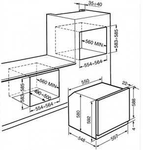 Духовой шкаф Smeg SC805AO-9 фото 2 в Челябинске