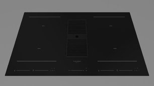 Варочная панель с встроенной вытяжкой Fulgor Milano FCLHD 8041 HID TS BK2 фото 2 в Челябинске
