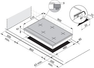 Независимая варочная панель De Dietrich DTG 795 X фото 2 в Челябинске