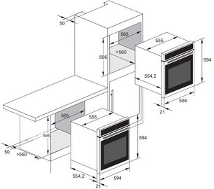 Духовой шкаф Kaiser EH 6341 фото 4 в Челябинске