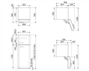 Холодильник Смег FAB30RBE3 фото 2 в Челябинске Холодильник Smeg FAB30RBE3 фото 2 в Челябинске