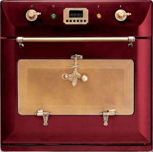 Духовой шкаф Рестарт ELF036g Burgundy фото в Челябинске Духовой шкаф Restart ELF036g Burgundy фото в Челябинске