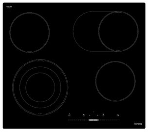 Электрическая варочная панель Korting HK 63910 B фото 2 в Челябинске