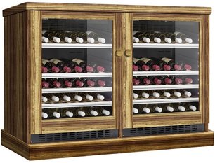 Винный шкаф Дометик C50G Double Wooden Zebrano фото в Челябинске Винный шкаф Dometic C50G Double Wooden Zebrano фото в Челябинске