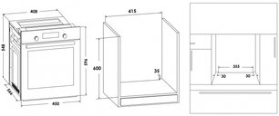 Духовой шкаф Schaub Lorenz SLB ES4620 фото 2 в Челябинске