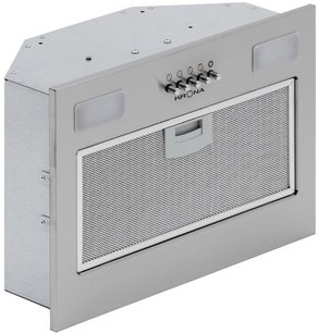 Встраиваемая вытяжка Krona Кейт 400 нержавеющая сталь, кнопочная (Kate 400 Inox PB) фото 2 в Челябинске