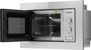 Встраиваемая микроволновая печь Hyundai HBW 2030 IX фото 3 в Челябинске