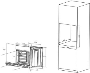 Духовой шкаф Haier HOX-P06HGW фото 3 в Челябинске