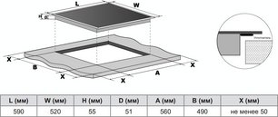 Варочная панель Haier HHY-Y64WBFLB фото 2 в Челябинске
