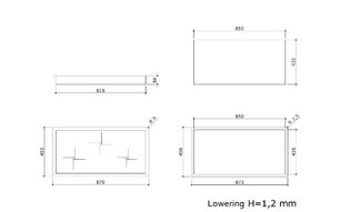 Индукционная варочная панель Barazza 1PLB3IDN рамка под сталь фото 2 в Челябинске