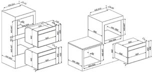 Микроволновая печь Smeg SF4102MN фото 4 в Челябинске