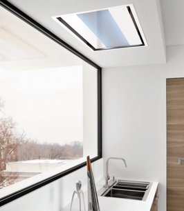 Встраиваемая вытяжка Фалмек Nuvola isola 90 white фото 2 в Челябинске Встраиваемая вытяжка Falmec Nuvola isola 90 white фото 2 в Челябинске