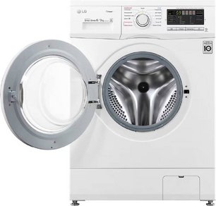 Стирально-сушильная машина LG F1296CDS0X фото 4 в Челябинске