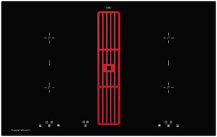 Индукционная варочная панель с вытяжкой Куперсбуш KMI 8500.0 SR Hot Chili фото в Челябинске Индукционная варочная панель с вытяжкой Kuppersbusch KMI 8500.0 SR Hot Chili фото в Челябинске