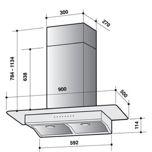 Вытяжка Де Дитрих DHD 787 W фото 3 в Челябинске Вытяжка De Dietrich DHD 787 W фото 3 в Челябинске