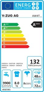Стиральная машина Фауцуг AdoraWash V4000 AW4TOHC re фото 4 в Челябинске Стиральная машина V-ZUG AdoraWash V4000 AW4TOHC re фото 4 в Челябинске