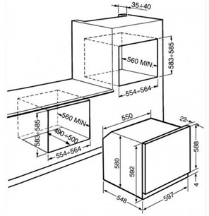 Духовой шкаф Smeg SC112SGT2 фото 2 в Челябинске