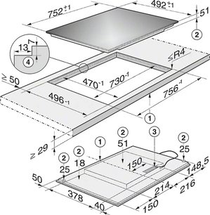 Индукционная панель Miele KM 6349 BRWS фото 2 в Челябинске