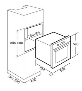 Духовой шкаф Тека HE 720 BLACK фото 2 в Челябинске Духовой шкаф Teka HE 720 BLACK фото 2 в Челябинске